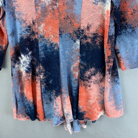 **SOLD**Ali Miles Sweater Womens Medium Open Front Cardigan Lightweight Thin - Picture 6 of 15